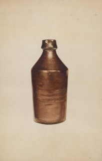 Beer Bottle, c. 1938. Creator: Arthur Stewart.