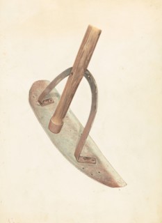 Amana Baker's Hoe, c. 1938. Creator: Arthur Stewart.