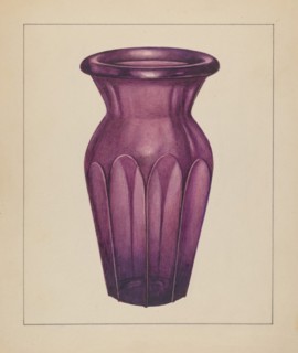 Vase, c. 1938. Creator: Isidore Steinberg.