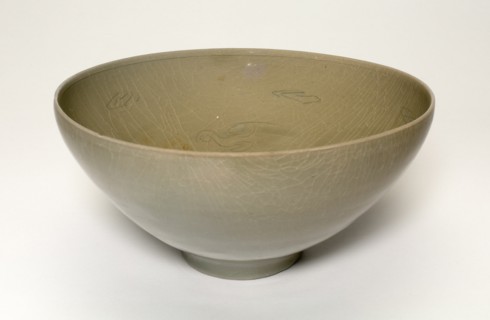 Bowl with Phoenix, Korea, Goryeo dynasty (918-1392), early 12th century. Creator: Unknown.