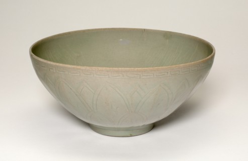 Bowl with Lotus Design, Korea, Goryeo dynasty (918-1392), mid-12th century. Creator: Unknown.