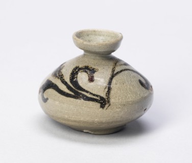 Oil Bottle with Scrolling Leaves, South Korea, Goryeo dynasty (918-1392), 12th century. Creator: Unknown.