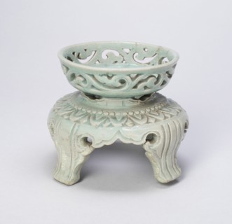 Quatrefoil Cup Stand, Korea, Goryeo dynasty (918-1392), mid-12th century. Creator: Unknown.