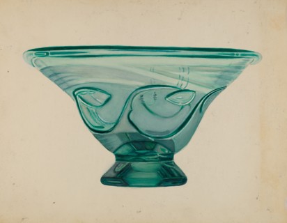 Bowl, 1935/1942. Creator: Isidore Steinberg.