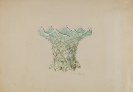 Vase, c. 1936. Creator: Robert Stewart.