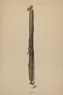 Spreader for Schooner Rigging, 1939. Creator: Erwin Stenzel.