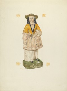 Figure of a Girl, 1940. Creator: Lucille Chabot.