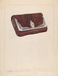 Purse, 1935/1942. Creator: Isidore Steinberg.