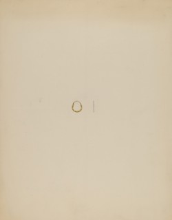 Child's Earring, c. 1936. Creator: Isidore Steinberg.