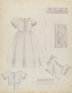Infant's Dress and Shirt, c. 1936. Creator: Ella Josephine Sterling.
