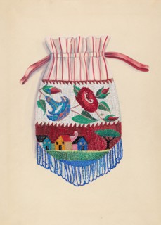 Bag, c. 1936. Creator: Ella Josephine Sterling.