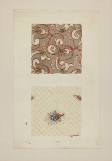 Vest Material, c. 1936. Creator: Robert Stewart.