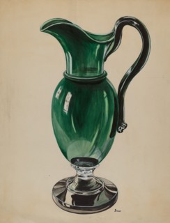 Pitcher, c. 1936. Creator: Robert Stewart.