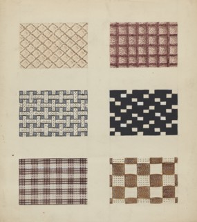Vest Material, c. 1936. Creator: Robert Stewart.
