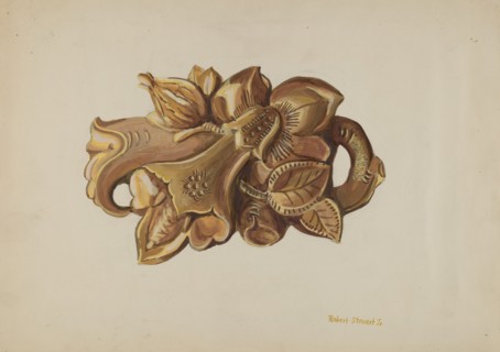Brooch, c. 1936. Creator: Robert Stewart.
