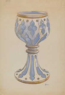 Vase, c. 1936. Creator: Robert Stewart.