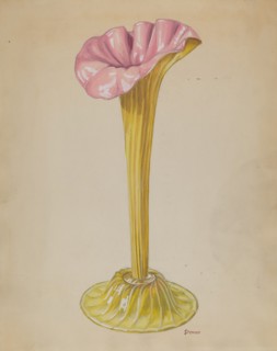 Vase, c. 1936. Creator: Robert Stewart.