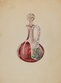 Vinegar Cruet, c. 1936. Creator: Robert Stewart.