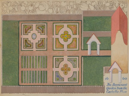 Peter Stuyvesant Garden, c. 1936. Creator: George Stonehill.