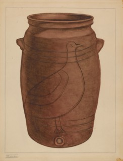 Water Cooler, c. 1937. Creator: Frank Fumagalli.