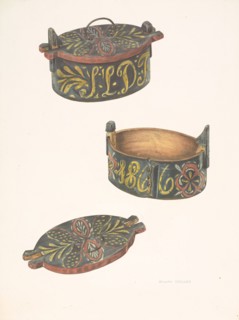 Butter Box, c. 1938. Creator: William Spiecker.