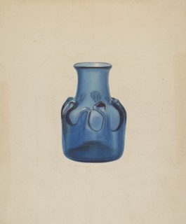 Vase, c. 1938. Creator: Isidore Steinberg.