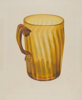 Mug, c. 1940. Creator: Isidore Steinberg.