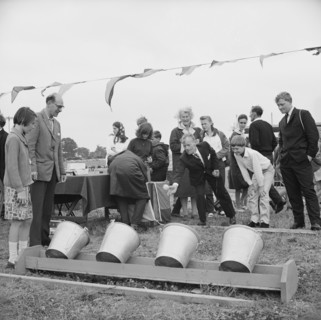 Copthall Stadium, Hendon, Barnet, London, 25/06/1966. Creator: John Laing plc.