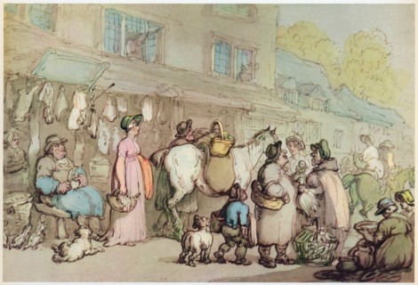 Market Day, c1780-1825. Creator: Thomas Rowlandson.