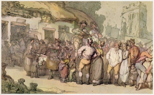 The Village Fair, c1780-1825. Creator: Thomas Rowlandson.