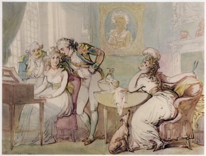 Jealousy, the Rival, 1803. Creator: Thomas Rowlandson.