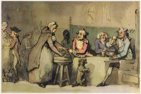 The Oyster Woman, c1780-1825. Creator: Thomas Rowlandson.