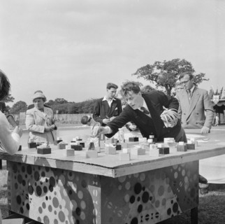 Laing Sports Ground, Rowley Lane, Elstree, Barnet, London, 30/06/1956. Creator: John Laing plc.