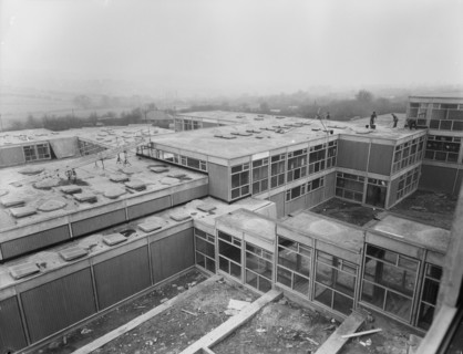 County High School, Gedling Road, Arnold, Gedling, Nottinghamshire, 23/02/1959. Creator: John Laing plc.