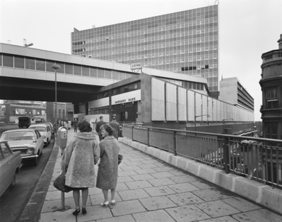 Bull Ring Centre, Birmingham, 23/10/1963. Creator: John Laing plc.