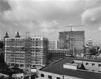 Paternoster Square, City of London, 26/08/1963. Creator: John Laing plc.