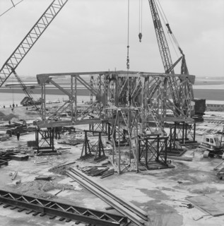 Heathrow Airport, BEA Servicing Hangar, Heathrow, Hillingdon, London, 07/04/1970. Creator: John Laing plc.