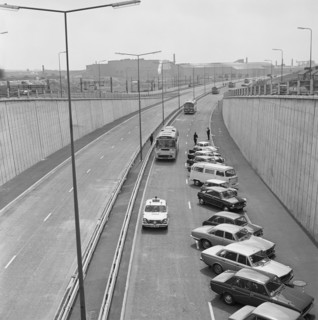 A500, Newcastle-under-Lyme, Staffordshire, 27/06/1973. Creator: John Laing plc.