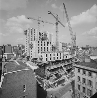 Central London YMCA, Great Russell Street, Camden, London, 09/07/1974. Creator: John Laing plc.
