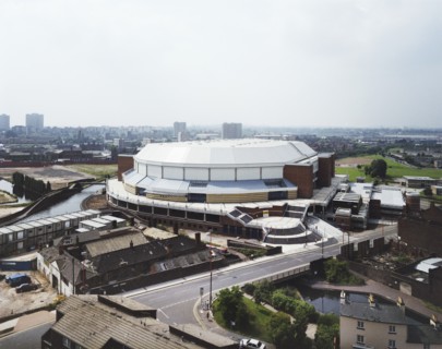 National Indoor Arena, King Edwards Road, Birmingham, 26/07/1991. Creator: John Laing plc.