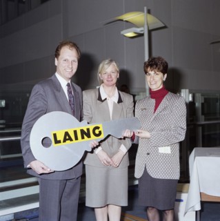 Chelsea and Westminster Hospital, Fulham Road, Kensington and Chelsea, London, 30/11/1992. Creator: John Laing plc.