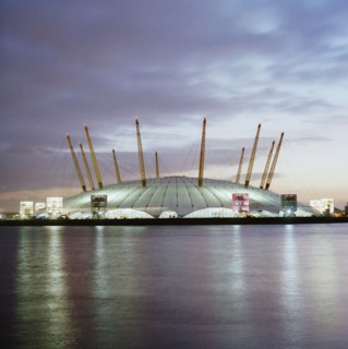 Millennium Dome, Drawdock Road, Greenwich, London, 10/02/1999. Creator: John Laing plc.