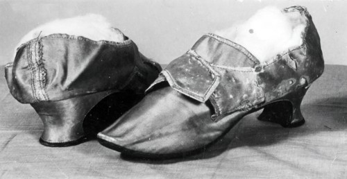 Woman's Shoes, England, 1770s.