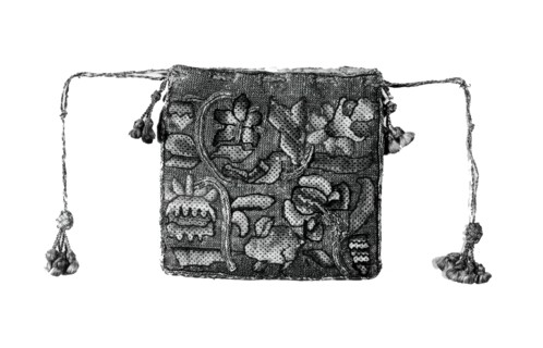 Bag (Needlework), England, 1601/25.