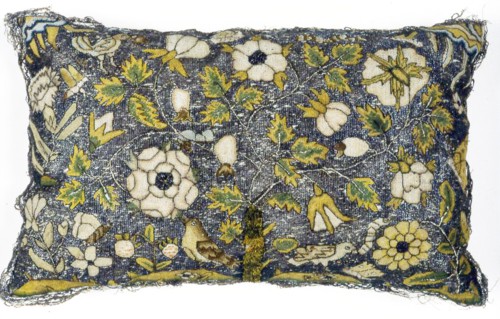 Pillow cover, England, c. 1620.