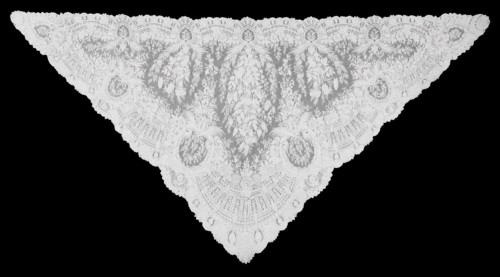 Shawl, England, 1860s.