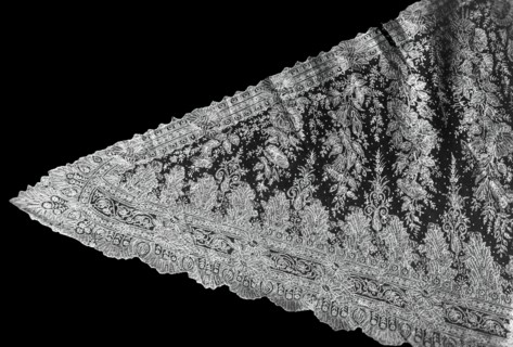 Half Shawl, England, 1860s.