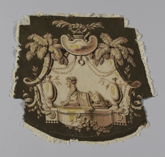 Chair Cover, England, Empire period, c. 1810.