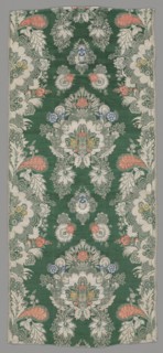 Length of Woven Silk, Netherlands, 1720s.