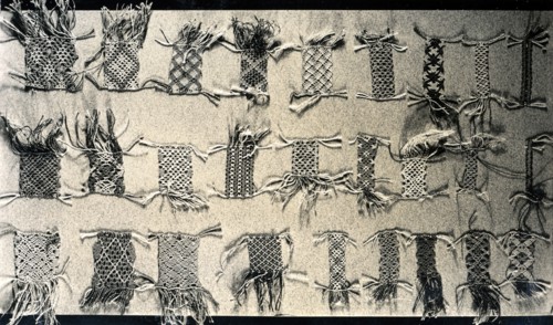 Fifty-five Braid Samples, England, 1775/1825.
